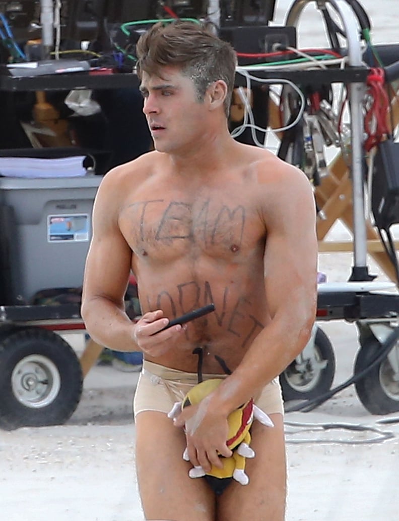 alex hubner share zac efron in boxers photos