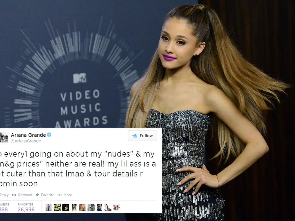 Best of Ariana grande leaked nude pics