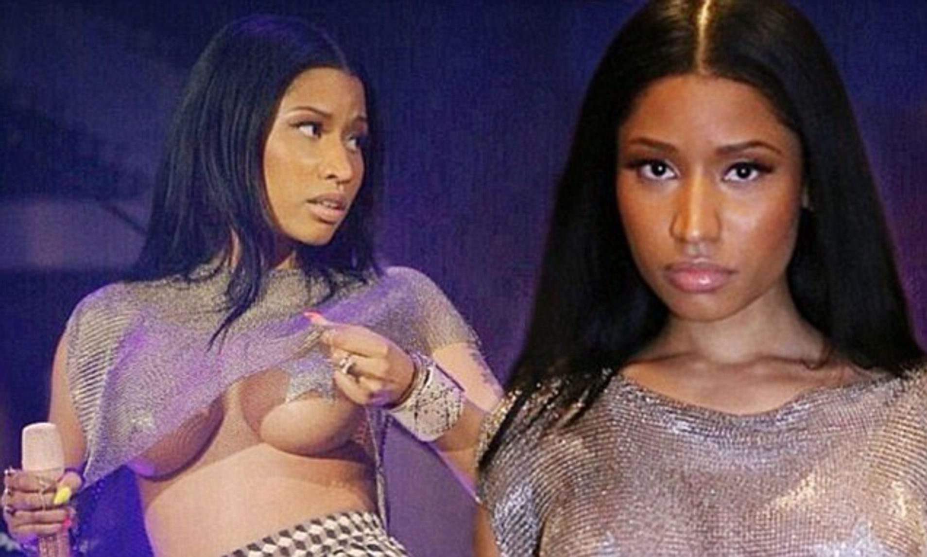 Nicki Minaj Shows Tits underwood gallery