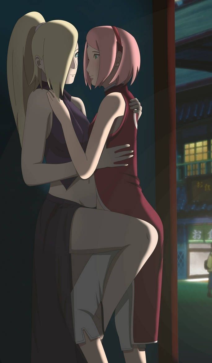 Best of Sakura and ino kiss