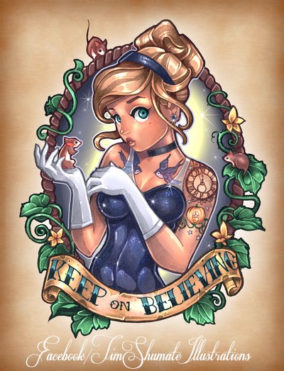 damon packer recommends cinderella pin up tattoo pic