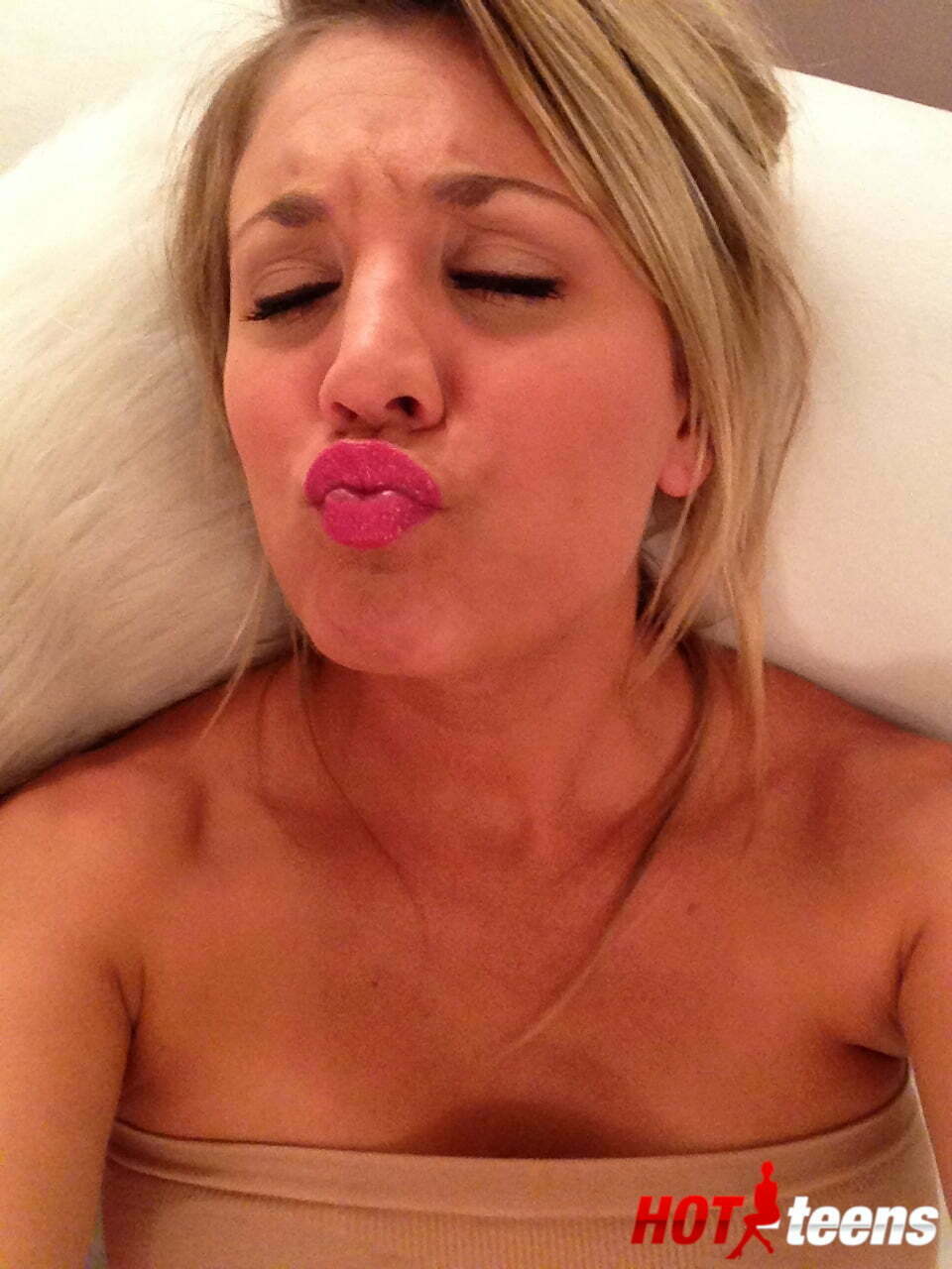 bok gonzaga recommends kaley cuoco blowjob pic