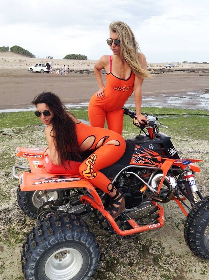 Best of Hot girl on quad