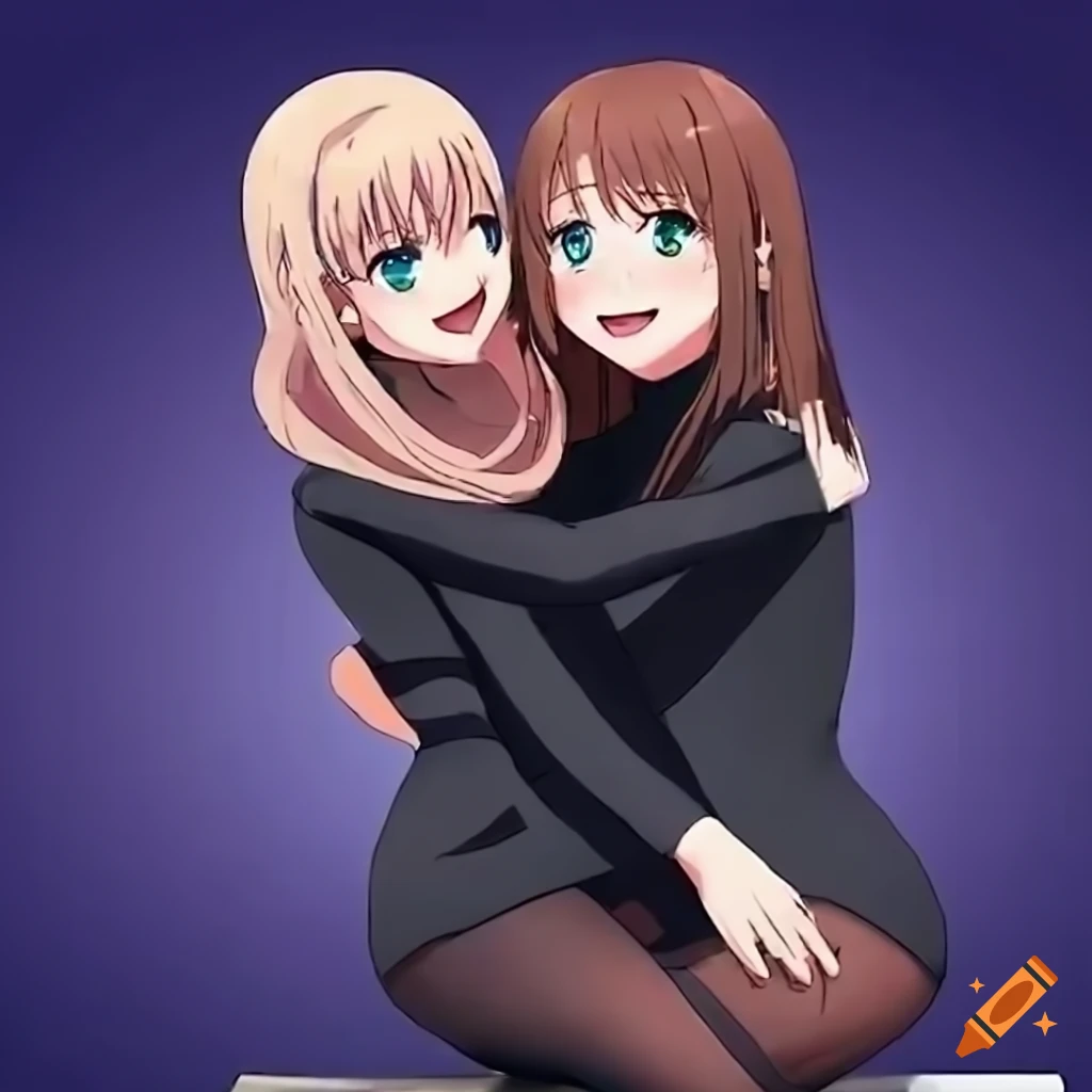 charles kirschner recommends two anime girls hugging pic