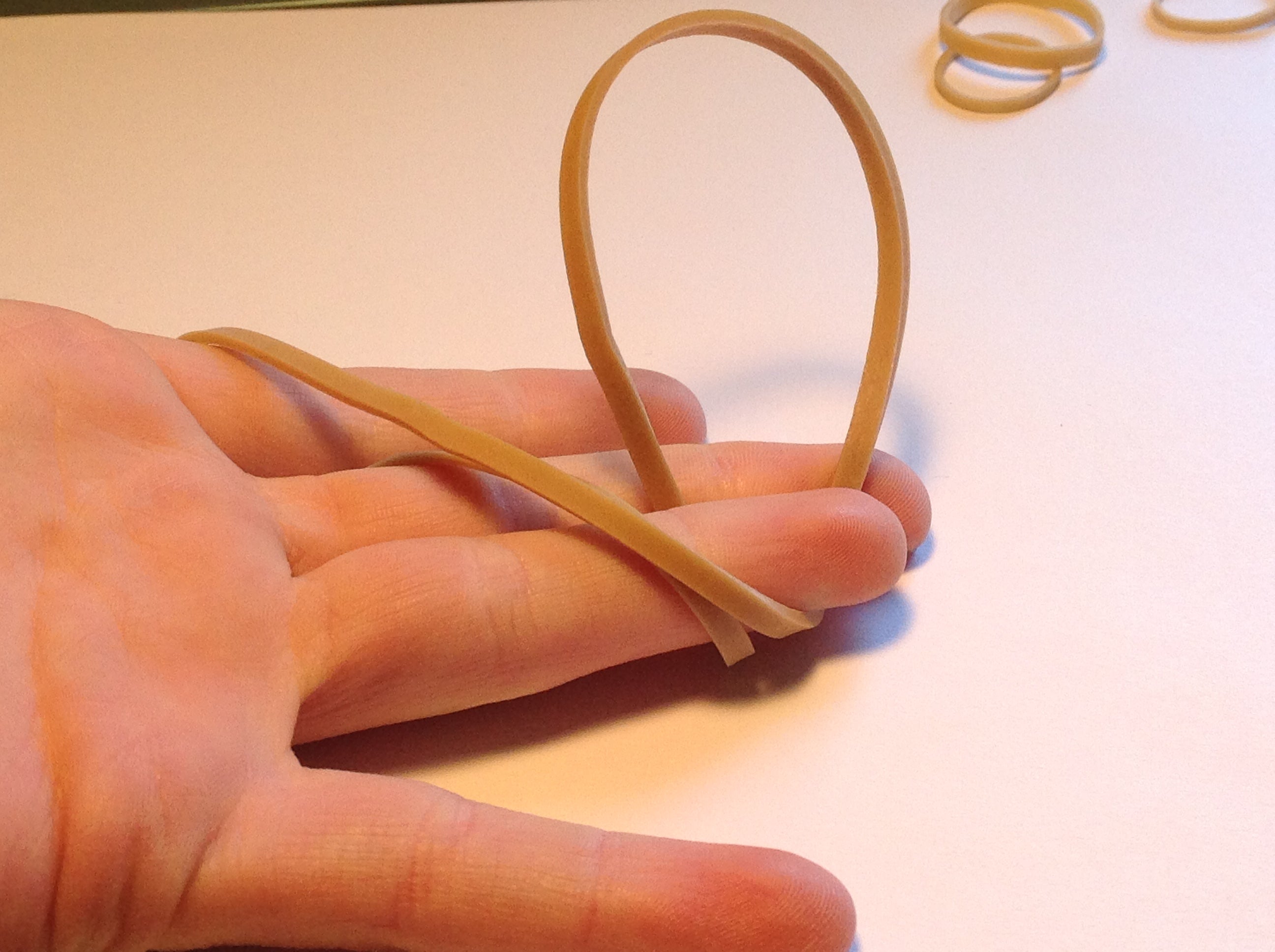 rubber band around scrotum