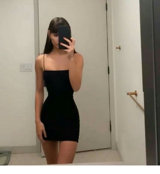 short black dress tumblr