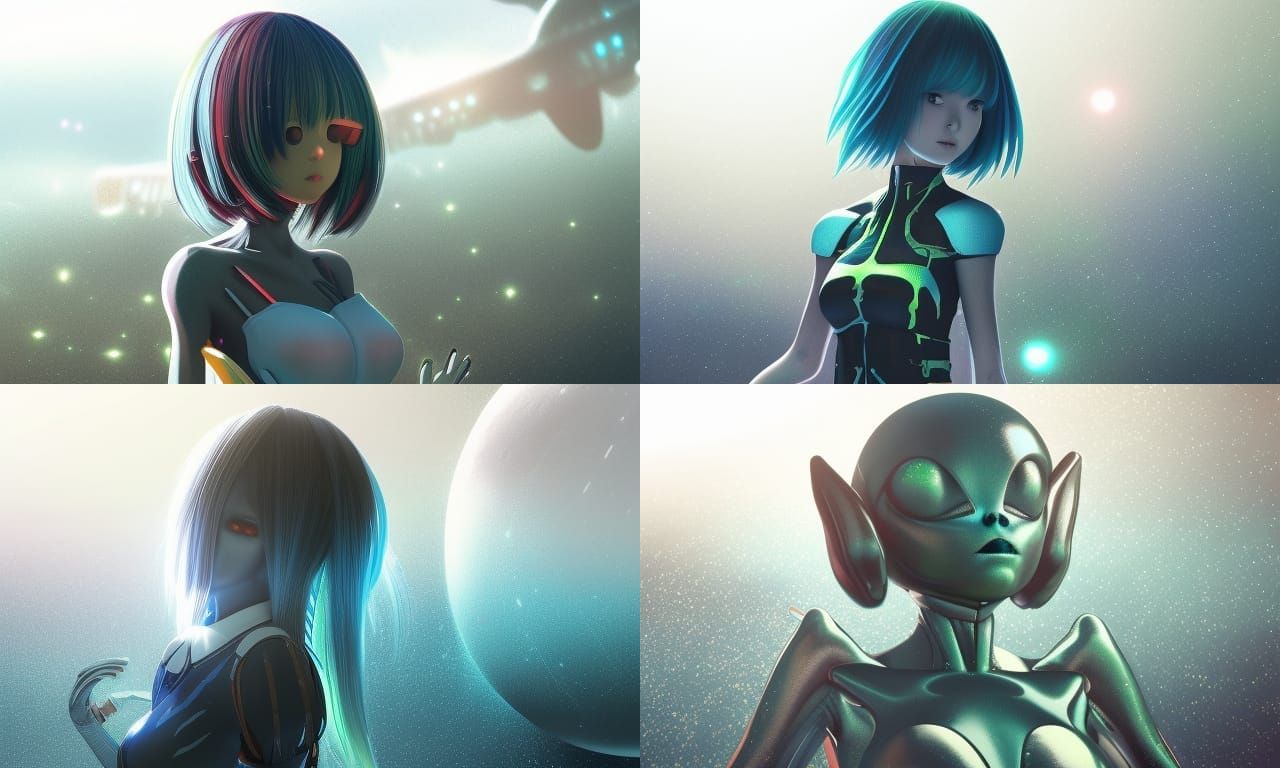 alon peled share alien anime girl photos