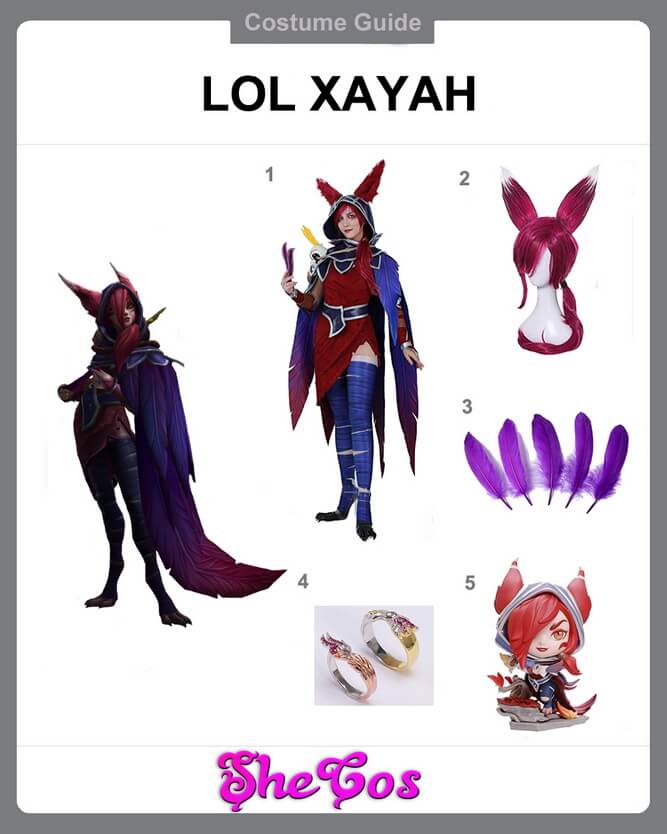 andrew segarra recommends league of legends xayah cosplay pic