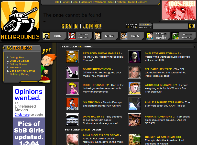 dexter sabile recommends Newgrounds Games Adults Only