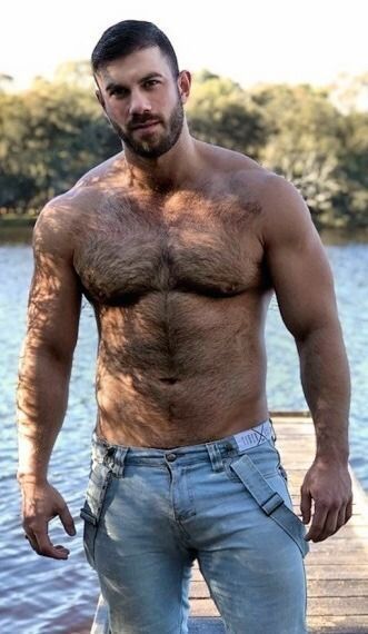 hairy hung men