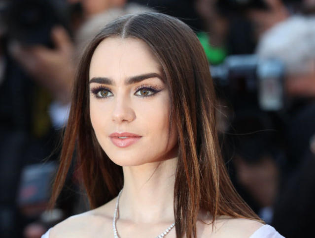 ashley strehl recommends Lily Collins Nipple Slip