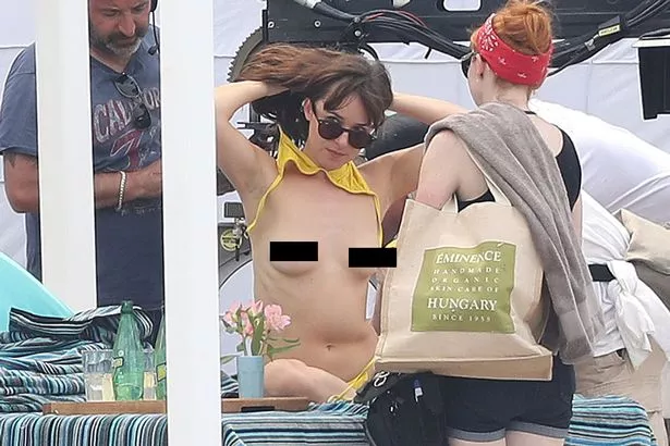 caroline widders recommends dakota johnson tits pic