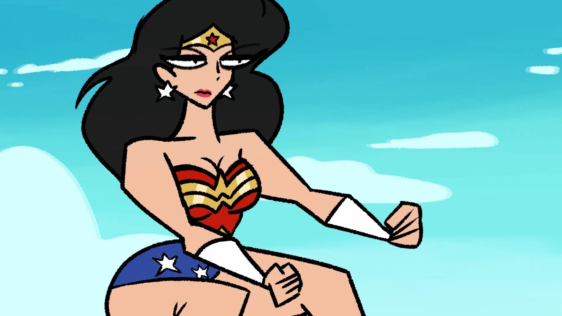 cy johnson recommends wonder woman cartoon porn pic