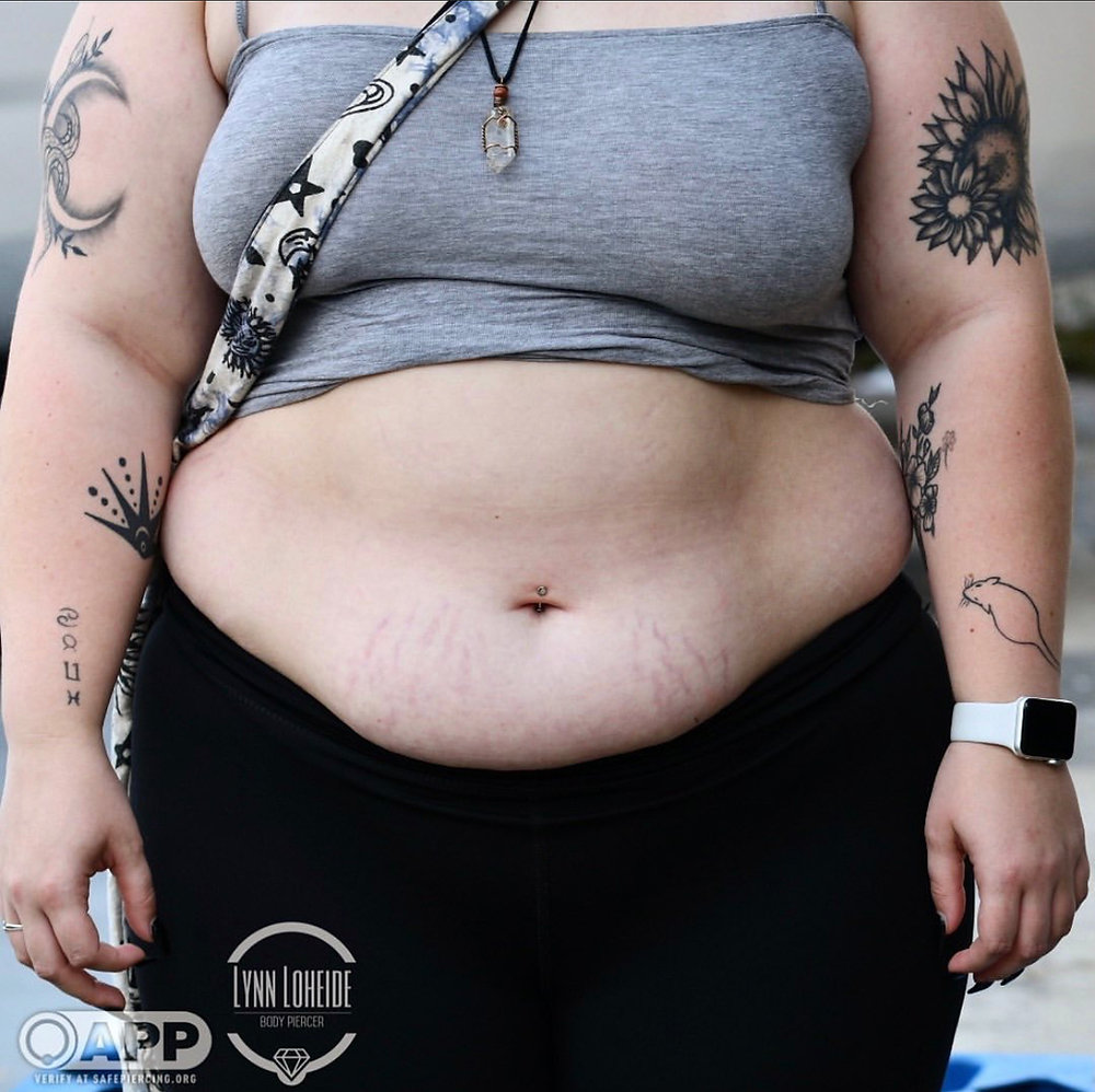 dorothy nagy recommends Belly Piercing On Fat Stomach