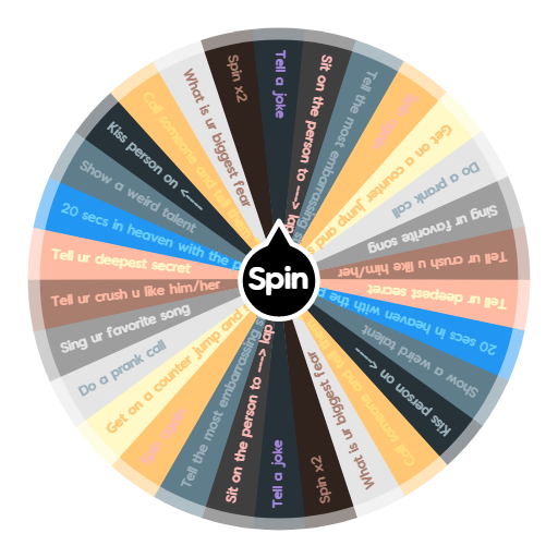 daniela michelle recommends Truth Or Dare Spinner Wheel