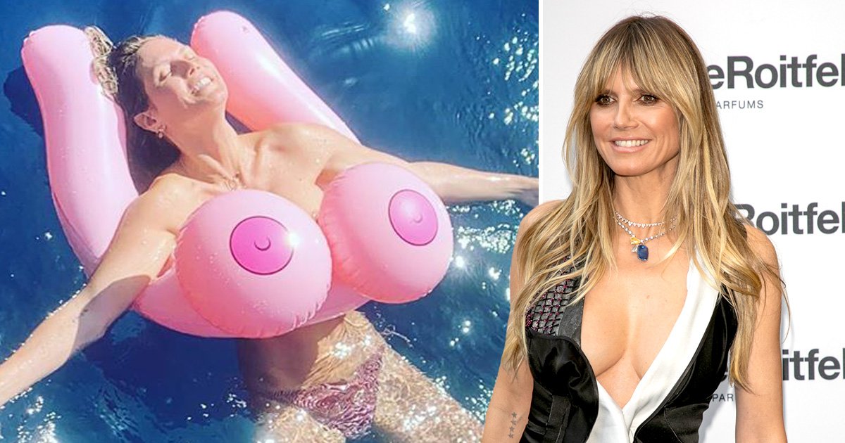 anabelle pangilinan recommends heidi klum titties pic