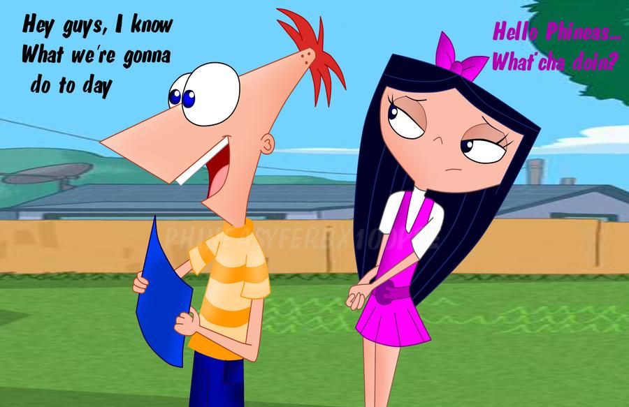 Best of Phineas and isabella naked