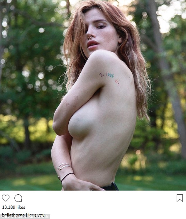alex harbor recommends bella thorne toppless pic