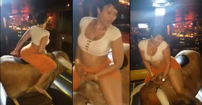 denise che recommends orgasm on mechanical bull pic