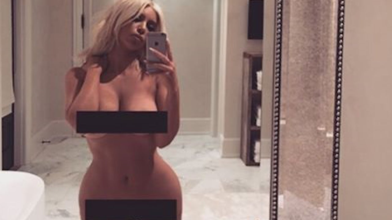Kim Kardashian Almost Nude suck porn