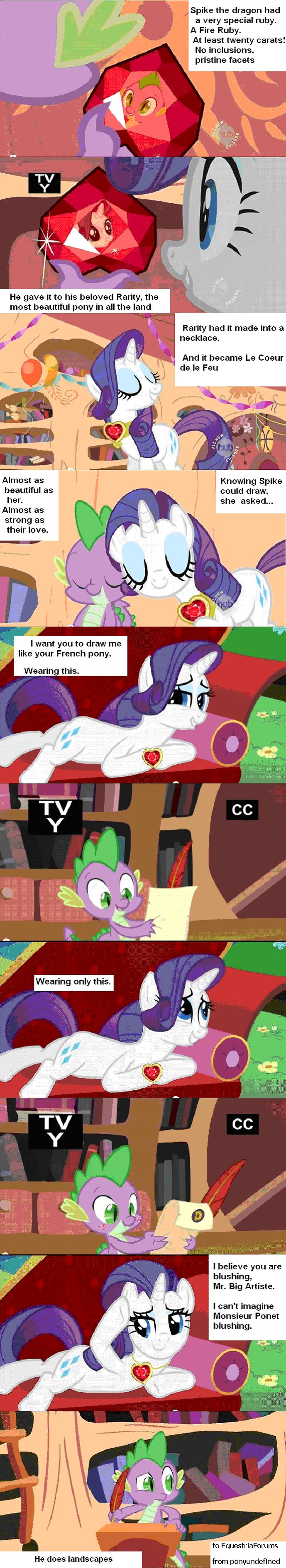 alicia mccoll add spike x rarity comic photo