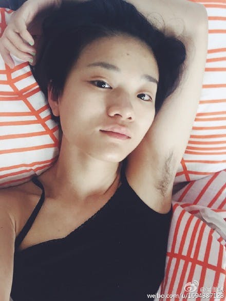 allan chua recommends hairy armpit girls pic