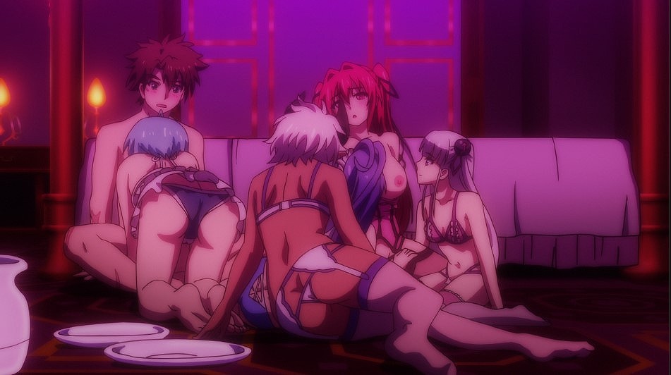 shinmai maou no testament burst uncensored