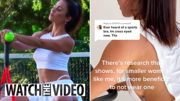 cristal real recommends Girl With No Bra