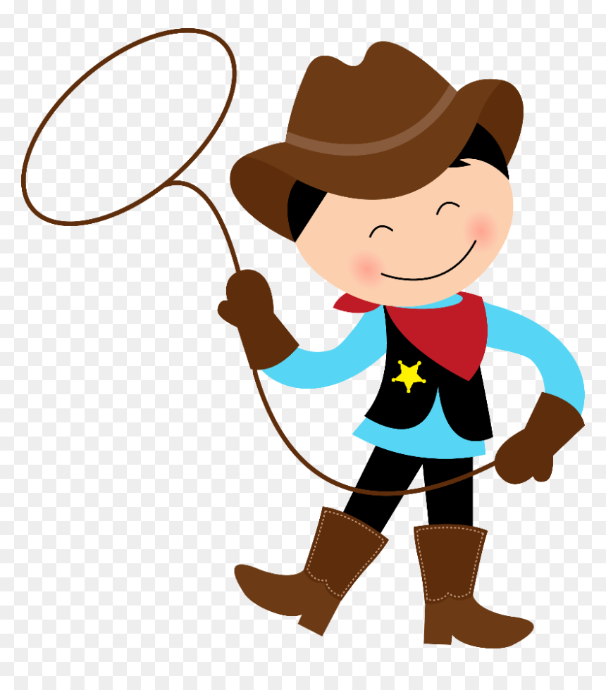Cowboy And Cowgirl Cartoon no credit