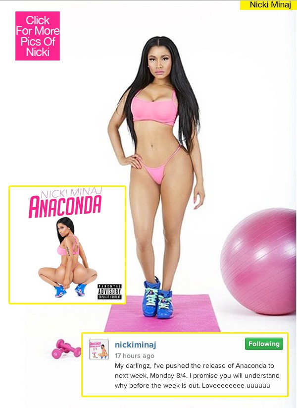 carliss brown recommends Nicki Minaj Anaconda Uncensored