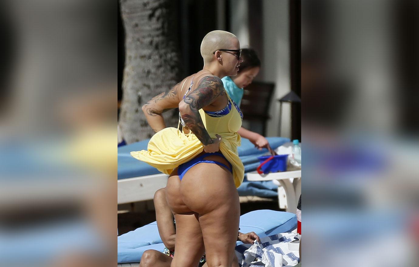 brittney libby recommends Amber Rose Fake Ass