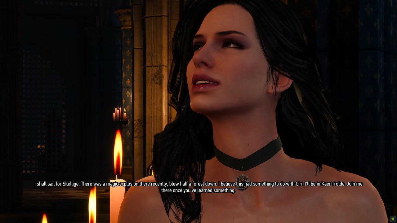 witcher 3 yennefer nude