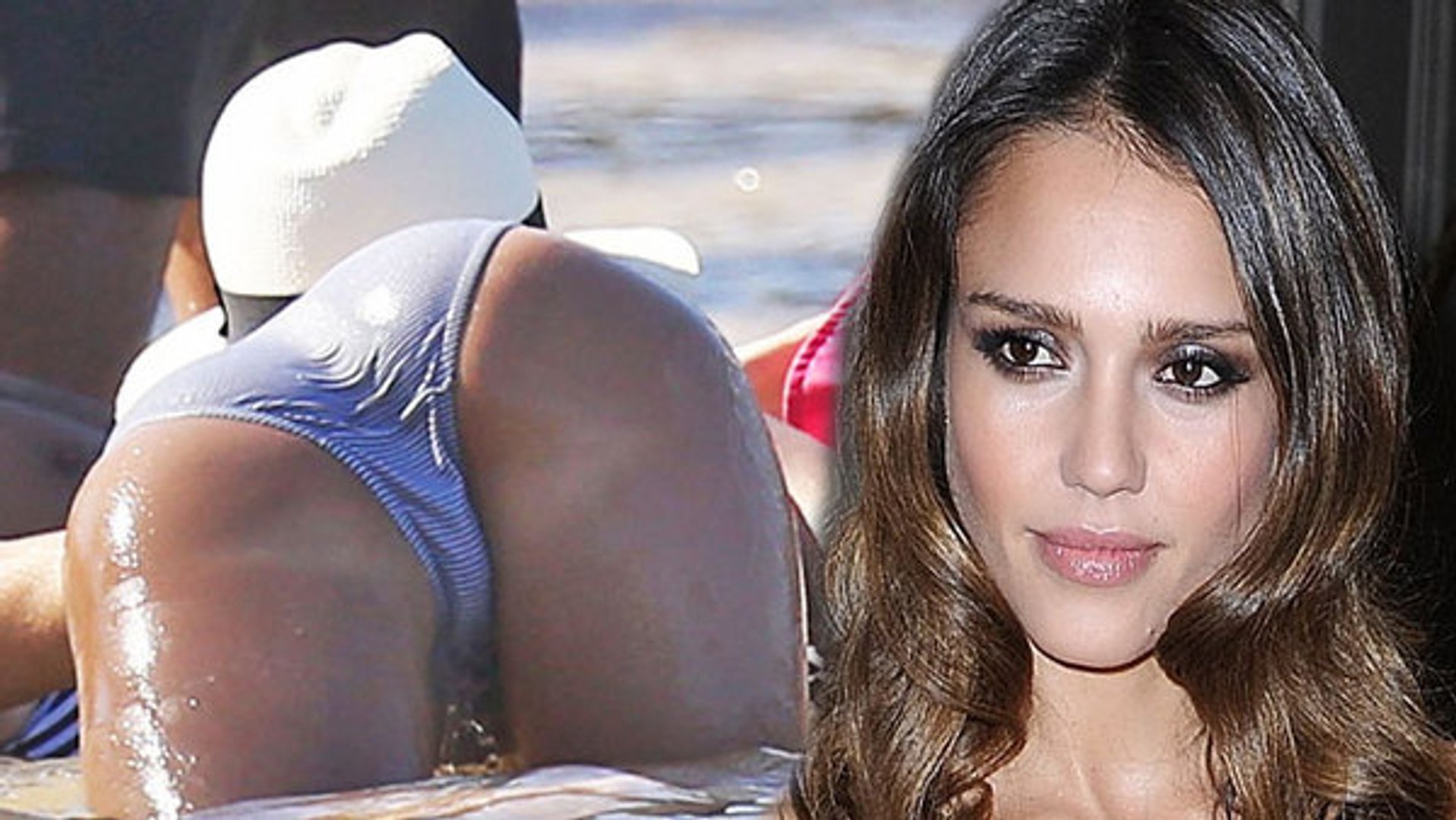 jessica alba butt