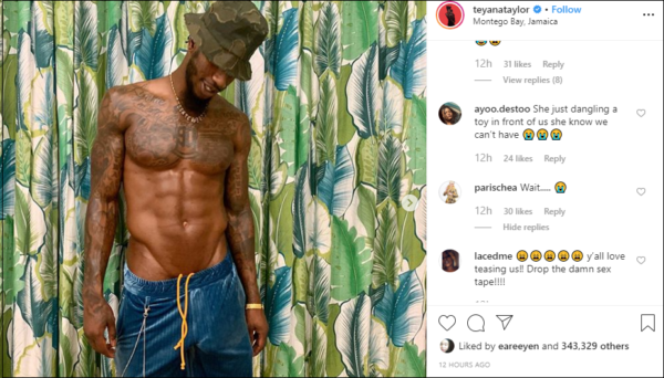 debbie cee recommends Teyana Taylor Sextape