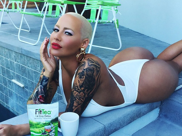 bharat prasai recommends amber rose bare ass pic