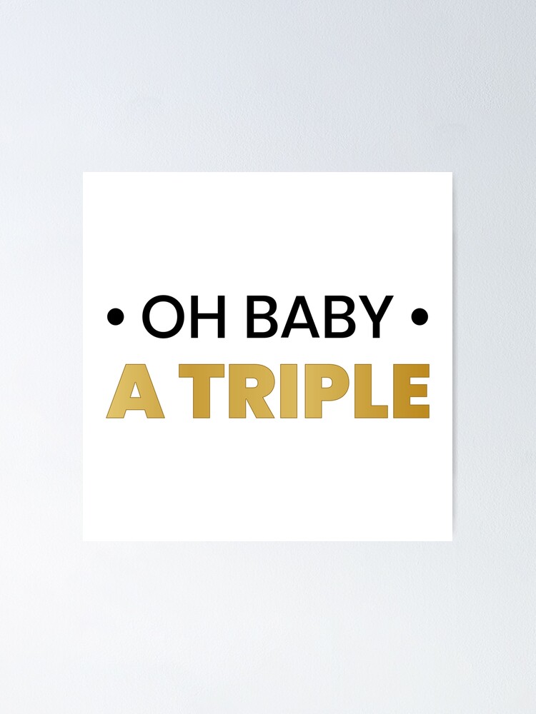 angelo soria recommends Oooh Baby A Triple