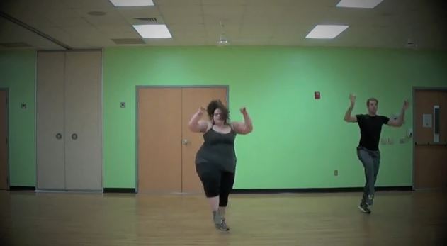 crystal howerton recommends fat woman dancing youtube pic