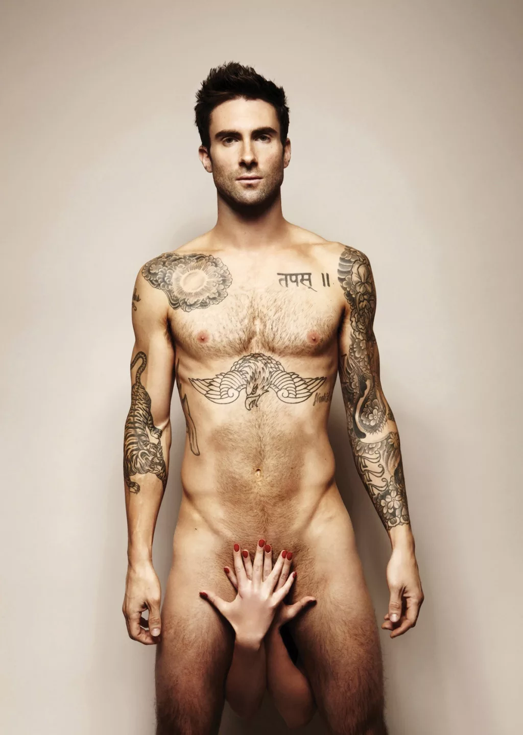 Adam Levine Naked Photos painting porn