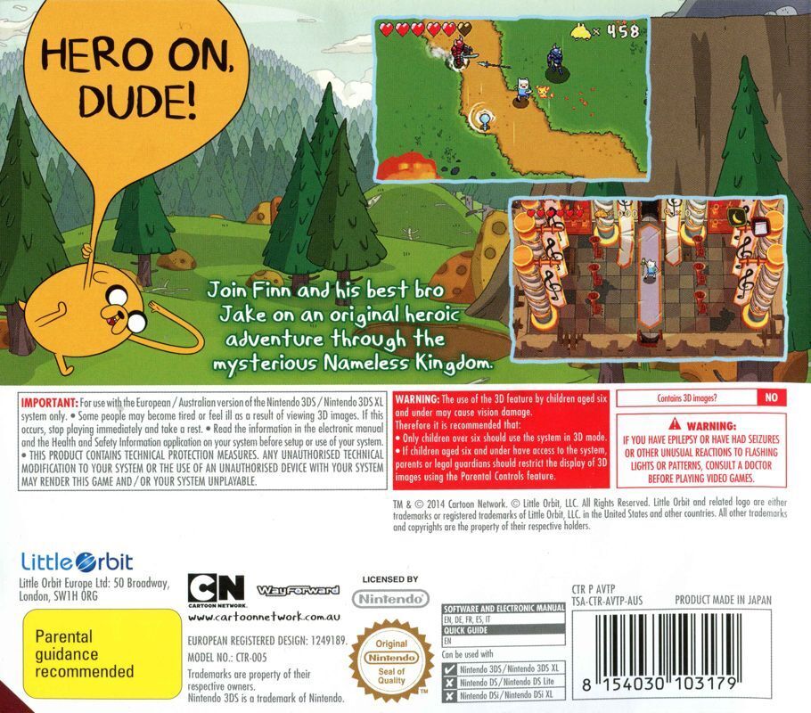 Best of Adventure time 3d game secrets