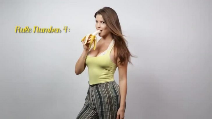 Best of Amanda cerny how to eat a banana