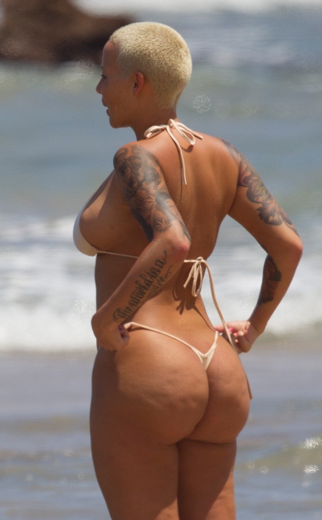 amber rose big butt