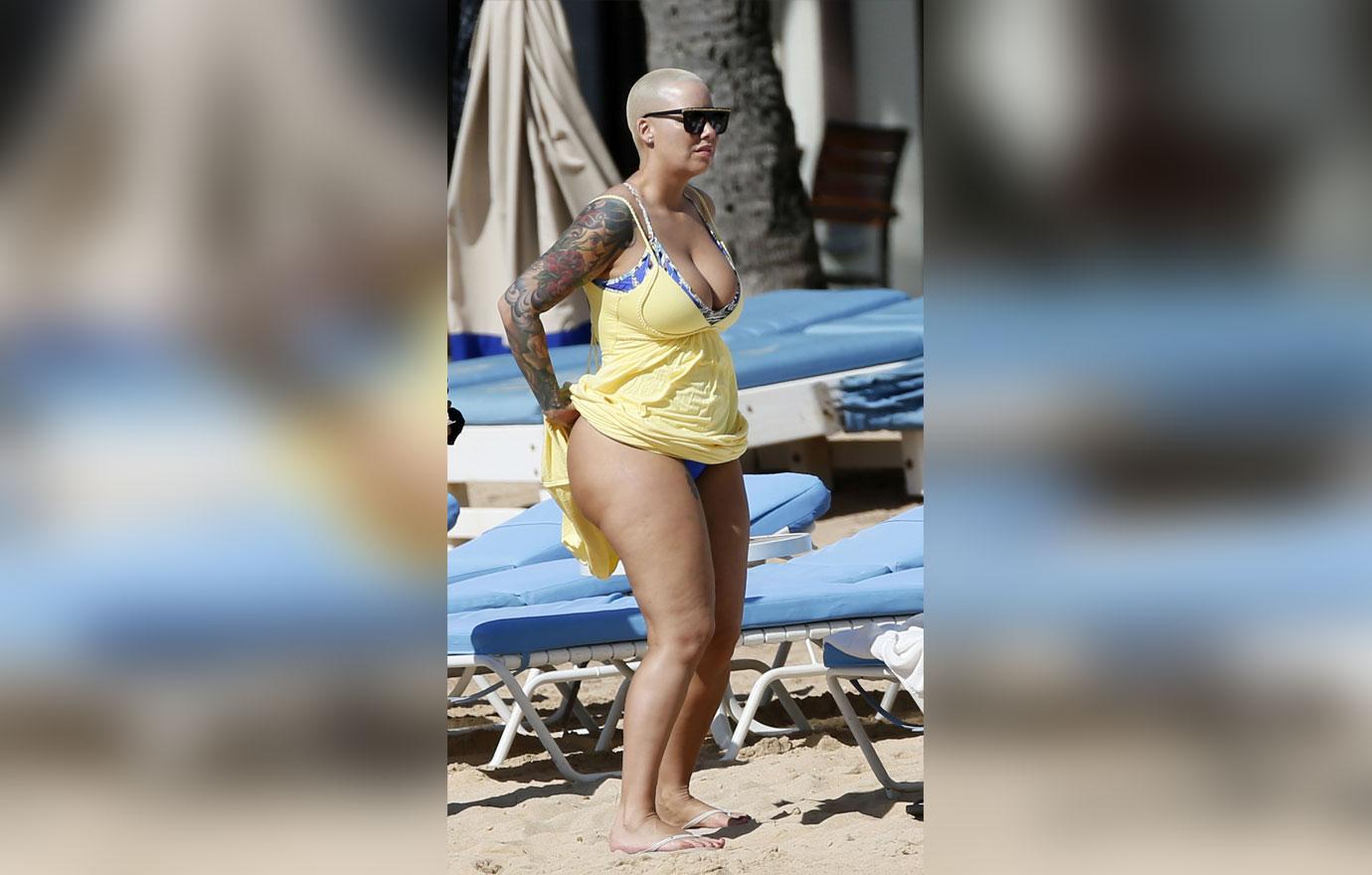 Amber Rose Fat ground com