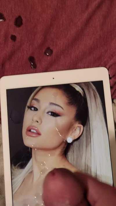 cara bernstein recommends ariana grande cum tribute pic