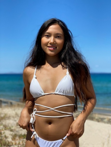 cynthia chika recommends asian model on beach porn pic