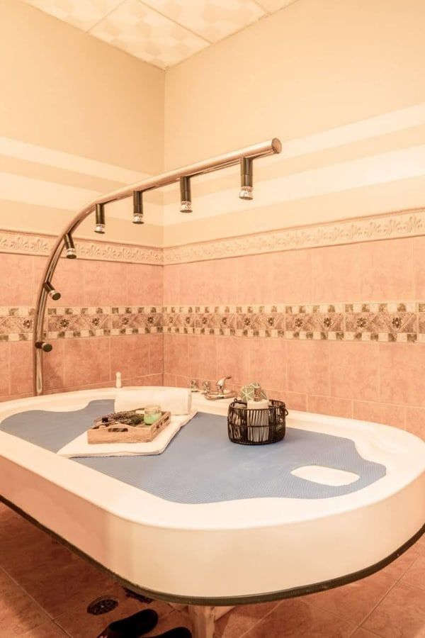 bernadette ilagan share asian spa table shower photos