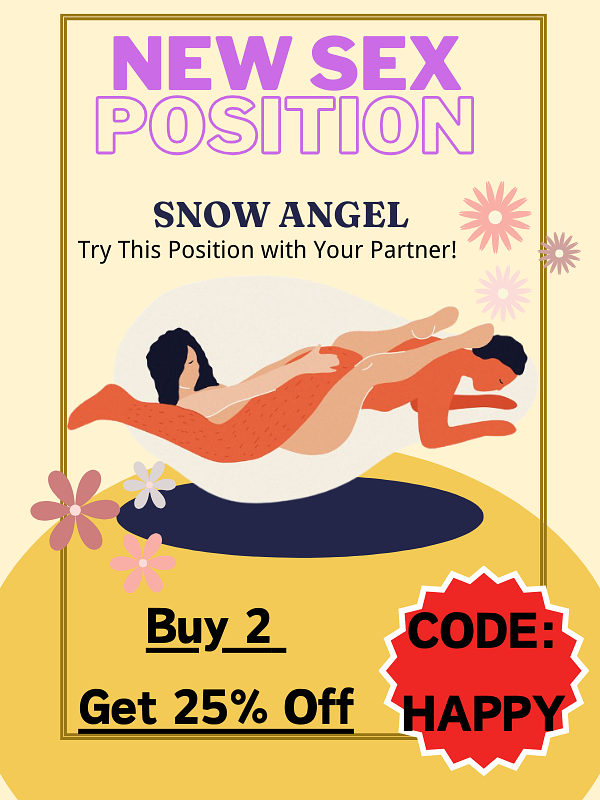 the snow angel position