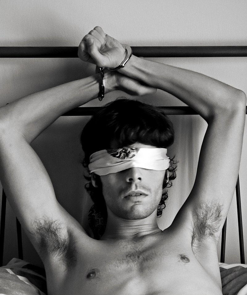 christian damon recommends blindfolded tied to bed pic