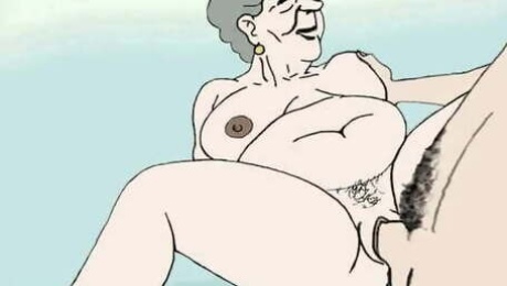 amber morgan recommends granny cartoon porn pic