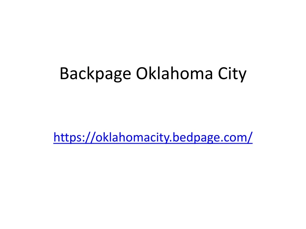 Backpage Okc City enormous dicks