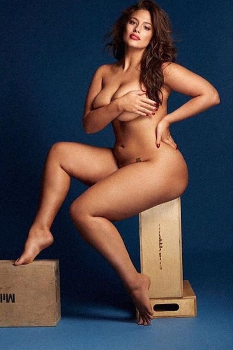 Plus Size Models Naked the sitter